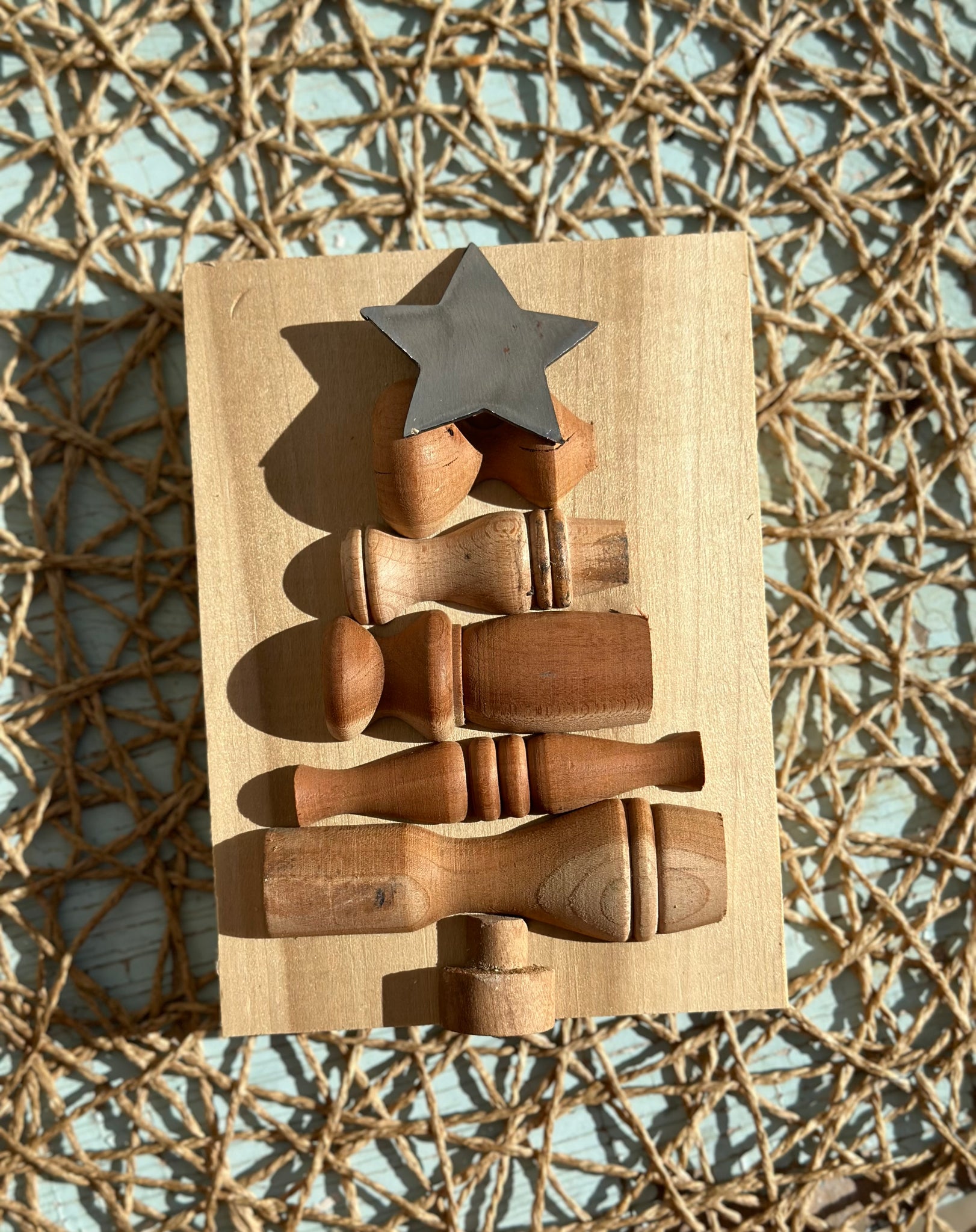 Mini Spindle Christmas Tree