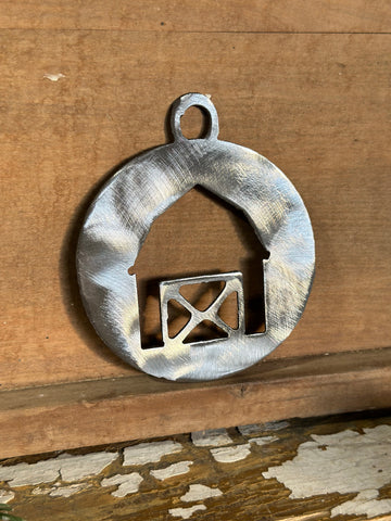 Barn Christmas Ornament