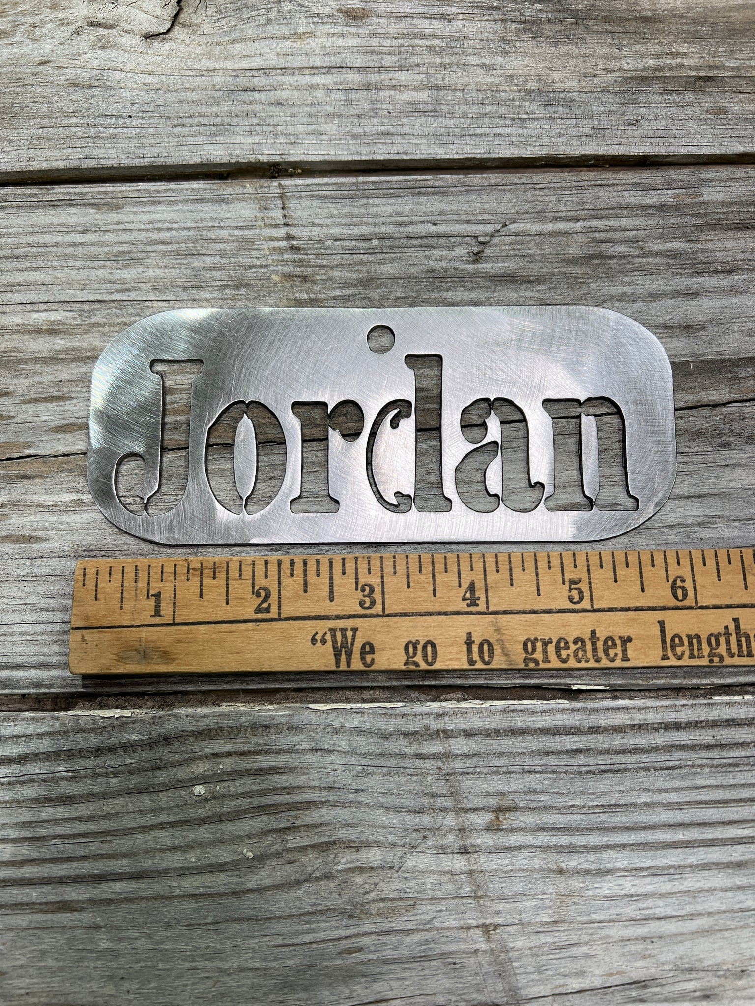 Jordan Name Tag