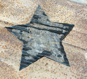Vintage Galvanized Star Cut Out