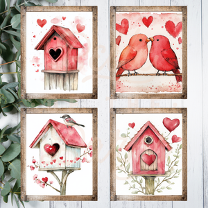 Love Birds Printable Pack