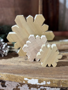 Wooden Snowflake Bundle