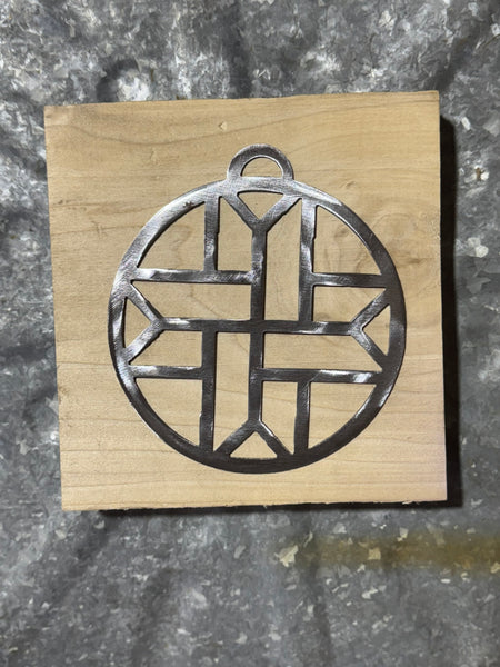 Metal Round Quilt