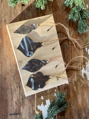 Metal & Wood Ornament kit