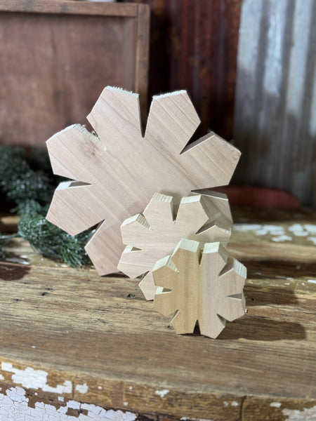 Wooden Snowflake Bundle