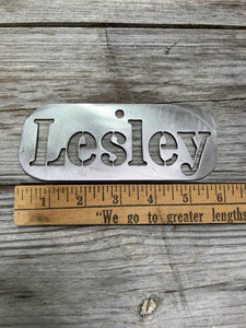 Lesley Name Tag