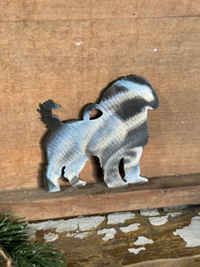 Custom Dog {or Cat} Metal Ornamnet