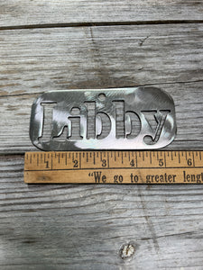 Libby Name Tag