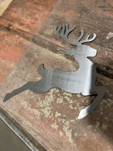 Large Metal Reindeer