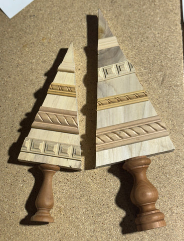 Trimmed Tree & Spindle Base