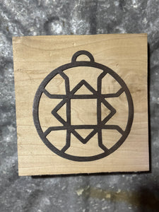Metal Round Quilt
