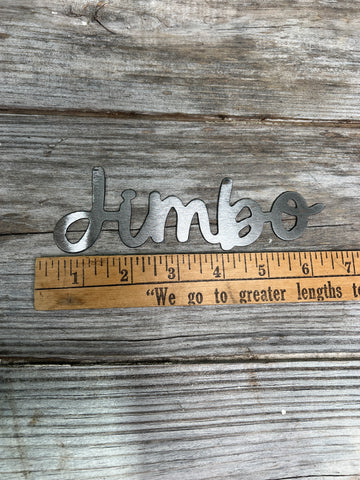 Jimbo Cursive Name