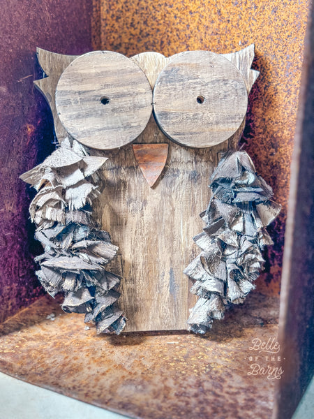 Wooden Owl Craft Kit