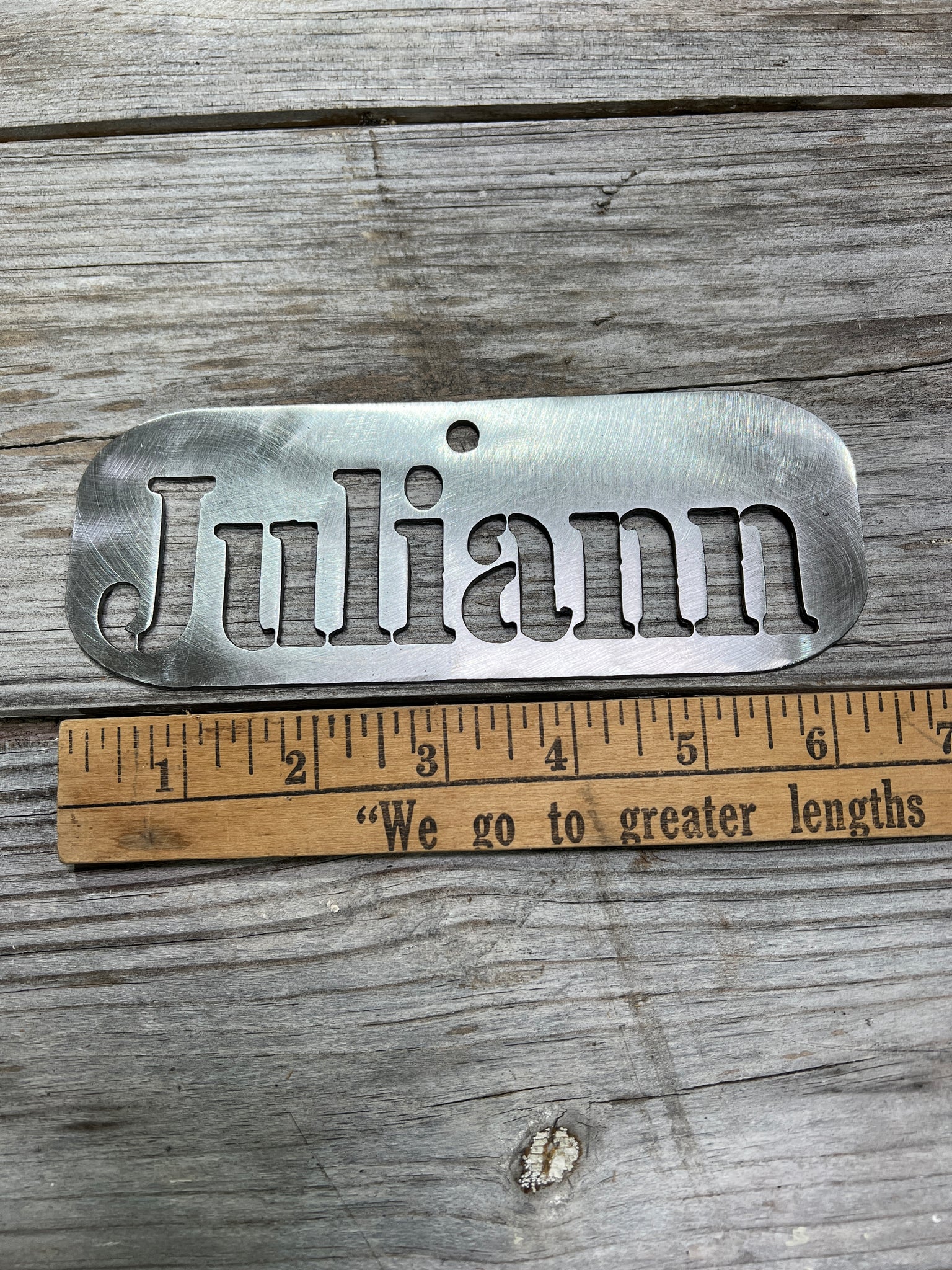 Juliann Name Tag