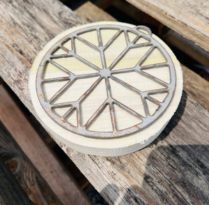 Barn Quilt Ornament #3